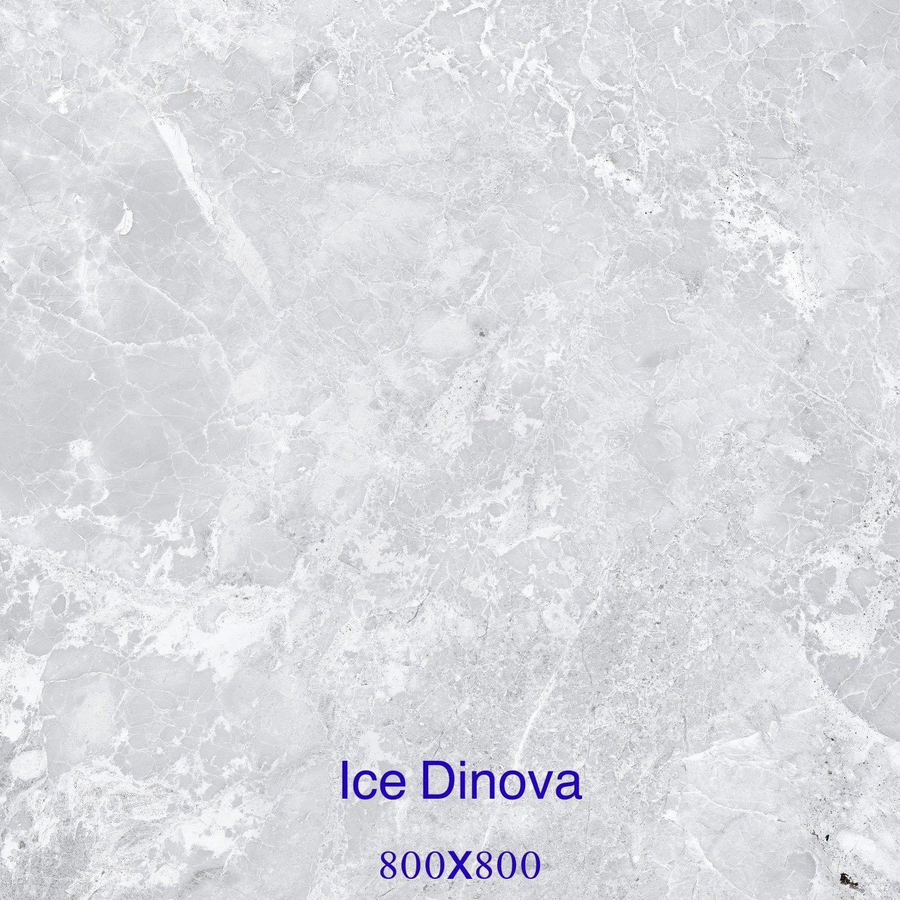 Gạch lát 80×80 Ấn Độ ADD xám vân đá ice dinova