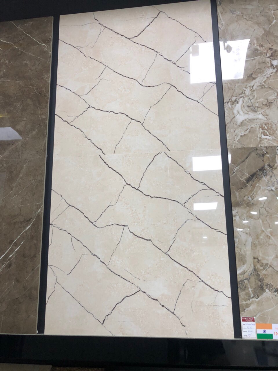 Gạch Ấn Độ 80×80 mã zebron-crema